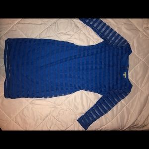 Blue dress